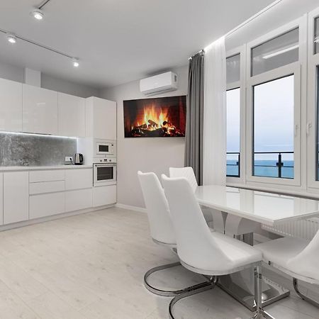 44 Pearl 1-Bedroom Panoramic Sea View Apartment Oděsa Exteriér fotografie