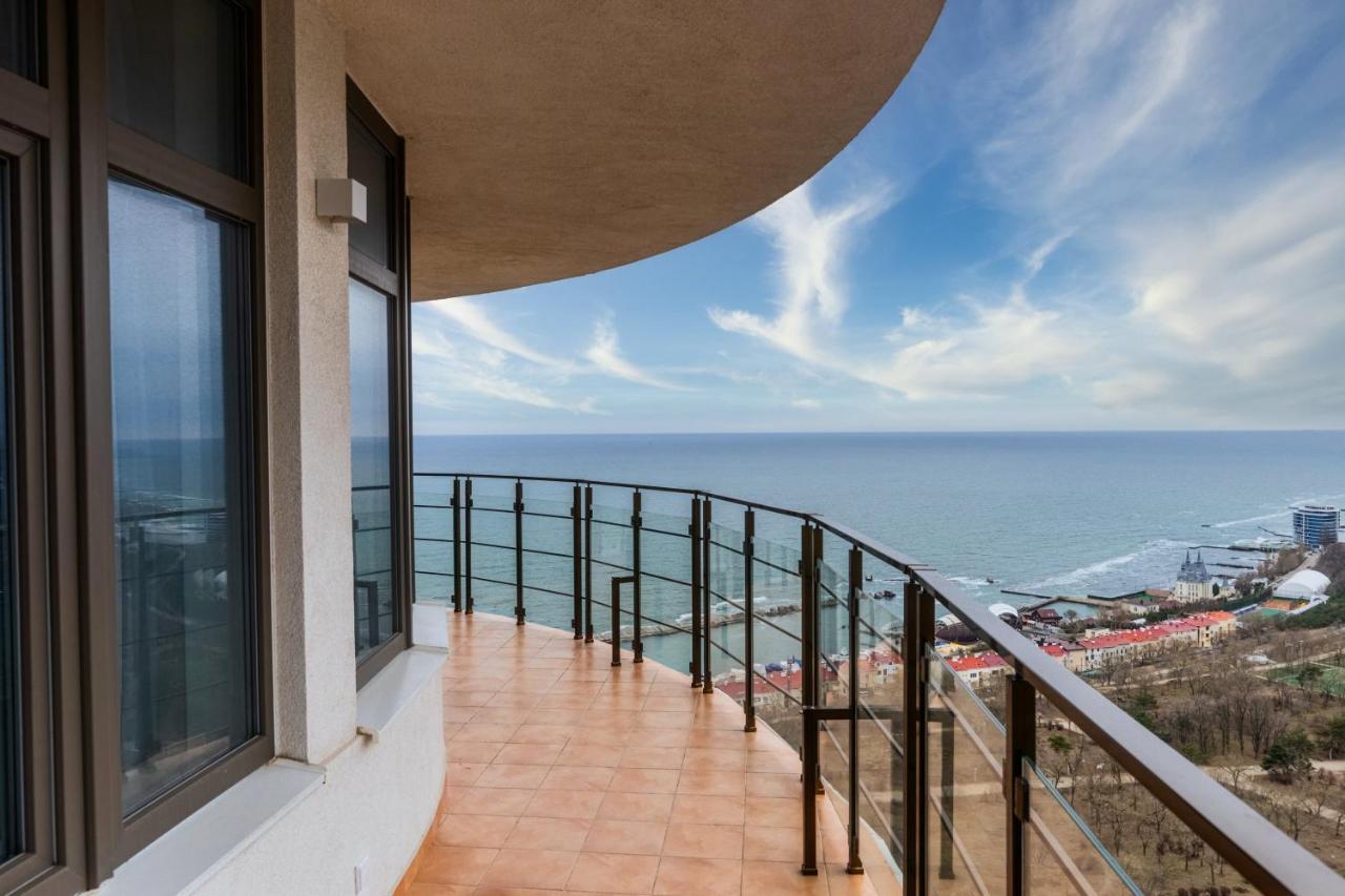 44 Pearl 1-Bedroom Panoramic Sea View Apartment Oděsa Exteriér fotografie