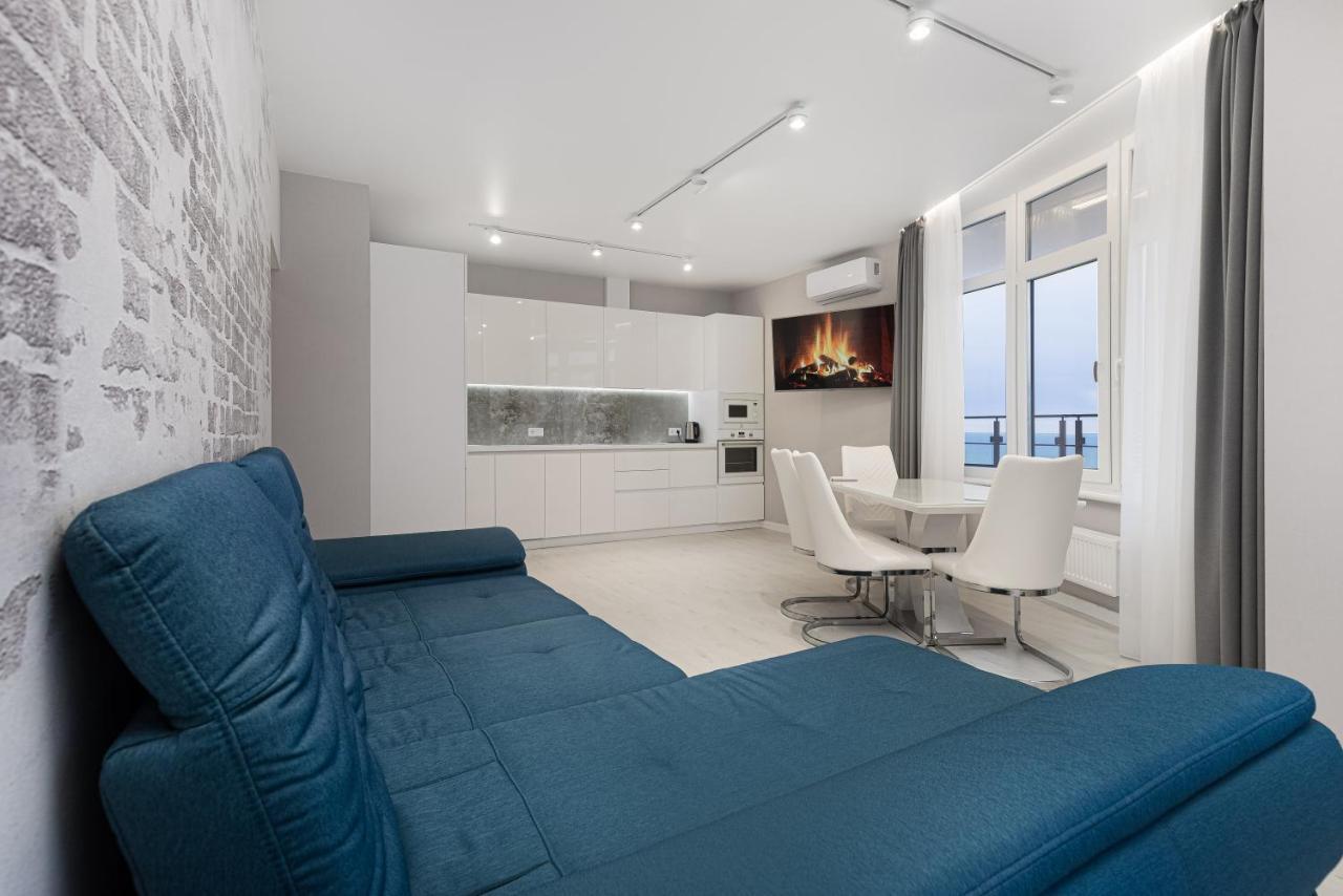 44 Pearl 1-Bedroom Panoramic Sea View Apartment Oděsa Exteriér fotografie